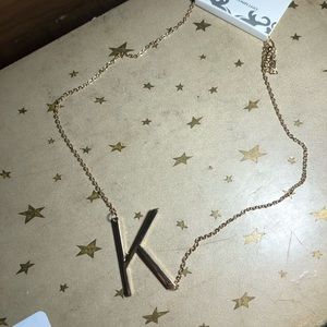 K necklace